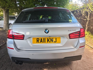 2011 BMW 5 Series M Sport 523i 2.5 6cyl Petrol Ulez Free in Grey — image 5