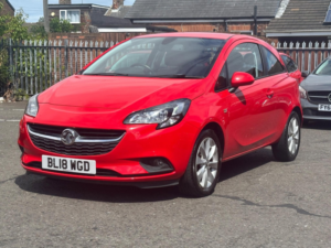 2018 Vauxhall Corsa 1.4i Ecotec Energy Euro 6 3dr (a/c) in Red — image 2