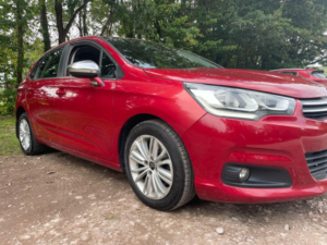 2015 Citroen C4 1.6 Bluehdi Flair Euro 6 5dr in Red — image 4
