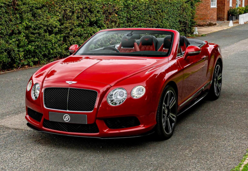 2012 Bentley Continental 4.0 V8 Gtc Auto 4WD Euro 5 2dr in Red — image 1