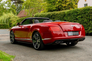 2012 Bentley Continental 4.0 V8 Gtc Auto 4WD Euro 5 2dr in Red — image 3