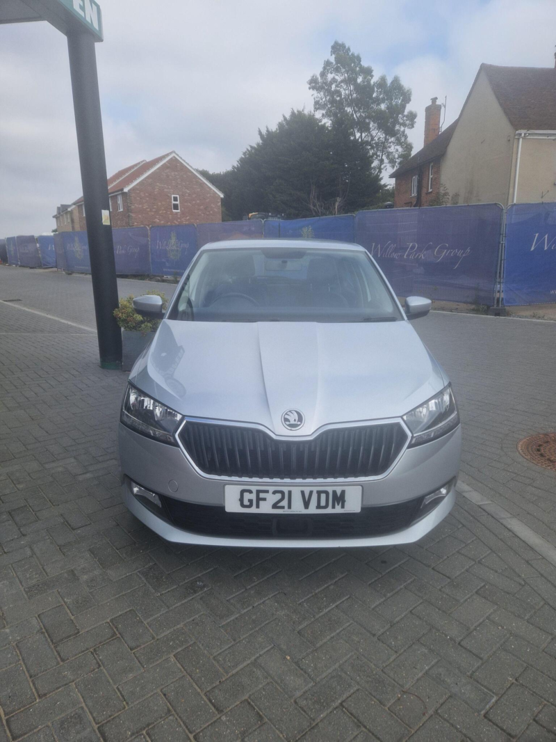 2021 Skoda Fabia 1.0 Tsi Se DSG Euro 6 (s/s) 5dr in Silver — image 1