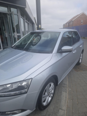 2021 Skoda Fabia 1.0 Tsi Se DSG Euro 6 (s/s) 5dr in Silver — image 2