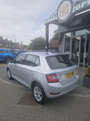 2021 Skoda Fabia 1.0 Tsi Se DSG Euro 6 (s/s) 5dr in Silver — image 3