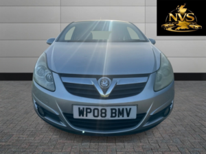 2008 Vauxhall Corsa 1.2 I 16v Design in Silver — image 2