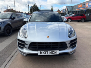 2017 Porsche Macan 3.6t V6 Turbo Pdk 4WD Euro 6 (s/s) 5dr in Silver — image 3