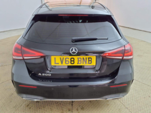 2018 Mercedes-Benz A Class 1.3 A200 Amg Line (premium) 7g-Dct Euro 6 (s/s) 5dr in Black — image 4