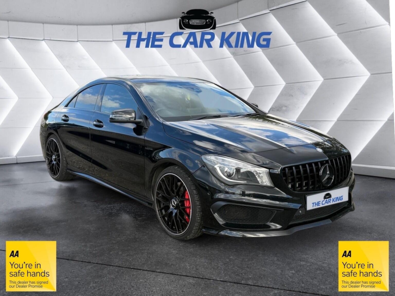 2016 Mercedes-Benz Cla 2.0 Cla45 Amg Coupe Spds Dct 4matic Euro 6 (s/s) 4dr in Black — image 1