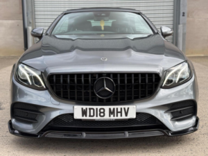 2018 Mercedes-Benz E Class 2.0 E220d Amg Line (premium) Cabriolet G-Tronic+ Euro 6 (s/s) 2dr in Grey — image 2