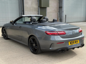 2018 Mercedes-Benz E Class 2.0 E220d Amg Line (premium) Cabriolet G-Tronic+ Euro 6 (s/s) 2dr in Grey — image 6