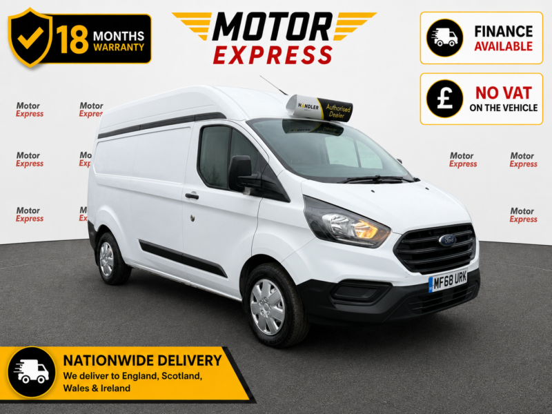2018 Ford Transit Custom 2.0 340 Ecoblue in White — image 1