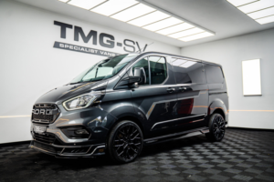 2022 Ford Transit Custom 2.0 280 Ecoblue Limited Panel Van 5dr Diesel Manual L1 H1 Euro 6 (s/s) (130 Ps) in Grey — image 3