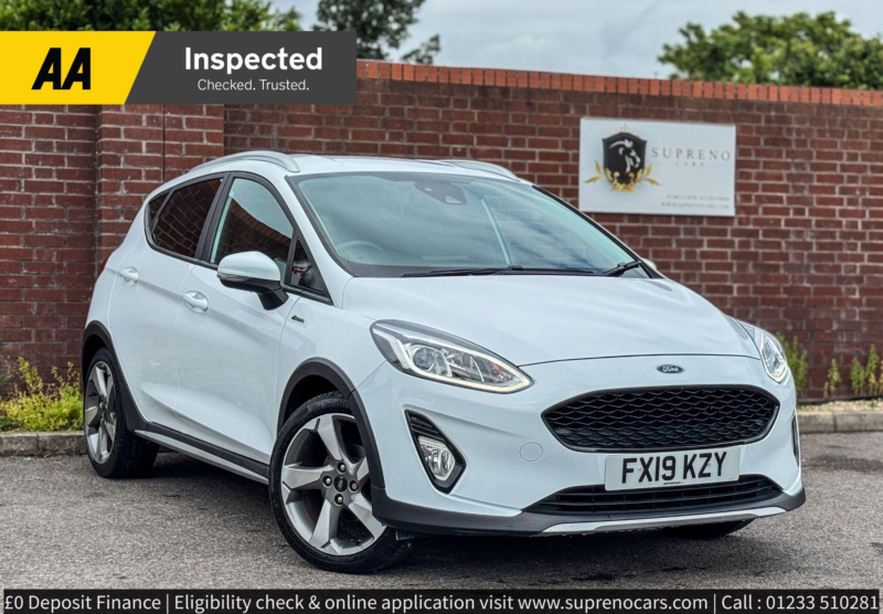 2019 Ford Fiesta 1.0t Ecoboost Gpf Active X Hatchback 5dr Petrol Manual Euro 6 (s/s) (140 Ps) in White — image 1
