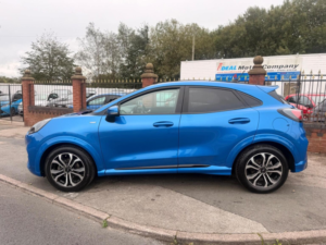 2020 Ford Puma 1.0t Ecoboost Mhev St-Line Euro 6 (s/s) 5dr in Blue — image 4