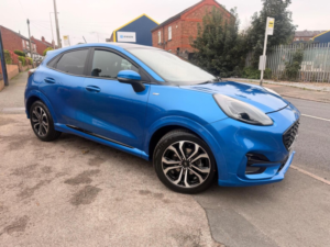 2020 Ford Puma 1.0t Ecoboost Mhev St-Line Euro 6 (s/s) 5dr in Blue — image 5
