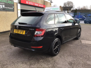 2019 Skoda Fabia 1.0 Tsi Monte Carlo Euro 6 (s/s) 5dr in Black — image 3