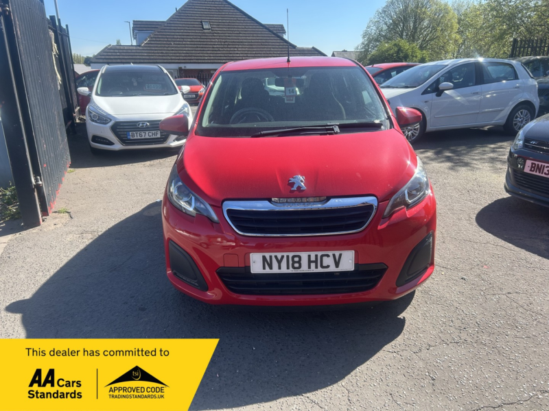 2018 Peugeot 108 1.0 Active in Red — image 1