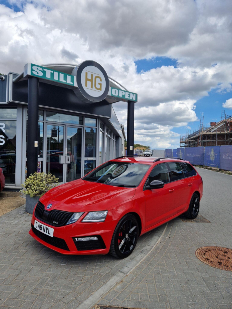 2018 Skoda Octavia 2.0 Tsi Vrs DSG Euro 6 (s/s) 5dr in Red — image 1