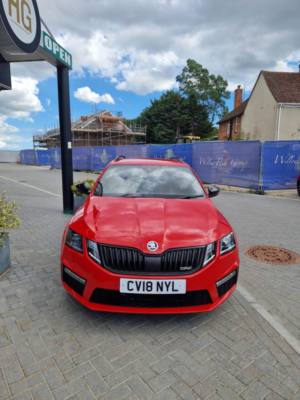 2018 Skoda Octavia 2.0 Tsi Vrs DSG Euro 6 (s/s) 5dr in Red — image 2