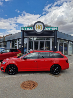 2018 Skoda Octavia 2.0 Tsi Vrs DSG Euro 6 (s/s) 5dr in Red — image 5