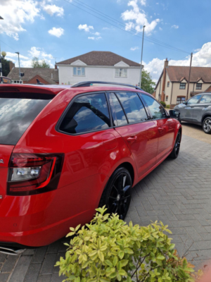 2018 Skoda Octavia 2.0 Tsi Vrs DSG Euro 6 (s/s) 5dr in Red — image 6