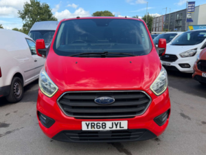 2018 Ford Transit Custom 2.0 280 Ecoblue Limited Panel Van 5dr Diesel Auto L1 H1 Euro 6 (s/s) (170 Ps) in Red — image 2