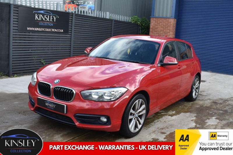 2015 BMW 1 Series 1.5 116d Sport Euro 6 (s/s) 5dr in Red — image 1