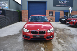 2015 BMW 1 Series 1.5 116d Sport Euro 6 (s/s) 5dr in Red — image 3