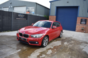 2015 BMW 1 Series 1.5 116d Sport Euro 6 (s/s) 5dr in Red — image 4