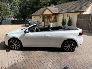 2012 Volkswagen Golf 1.4 Tsi Gt DSG Auto Convertible in White — image 4