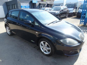 2012 SEAT Leon 1.6 Tdi Ecomotive Cr S Copa Euro 5 (s/s) 5dr in Black — image 3