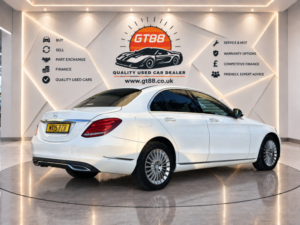 2015 Mercedes-Benz C Class 2015 Mercedes-Benz C Class C200 Sport Premium in White — image 2