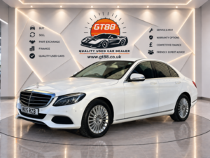 2015 Mercedes-Benz C Class 2015 Mercedes-Benz C Class C200 Sport Premium in White — image 3