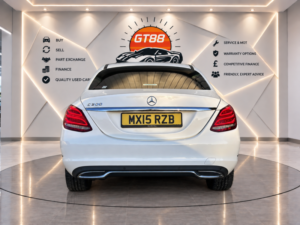 2015 Mercedes-Benz C Class 2015 Mercedes-Benz C Class C200 Sport Premium in White — image 6