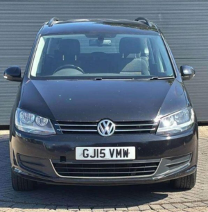 2015 Volkswagen Sharan 2.0 Tdi Bluemotion Tech Se DSG Euro 5 (s/s) 5dr in Black — image 2