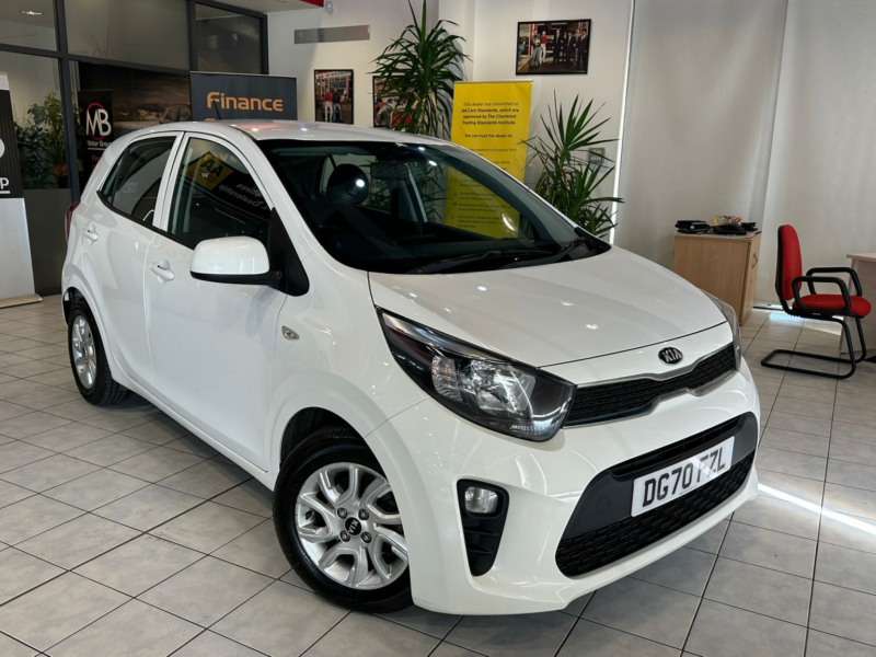 2020 Kia Picanto 1.0 2 in White — image 1