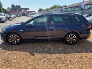 2019 Volkswagen Golf 1.5 Tsi Evo Match Euro 6 (s/s) 5dr in Blue — image 4
