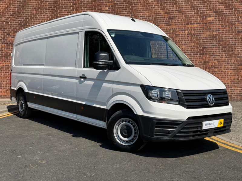 2023 Volkswagen Crafter 2.0 Tdi Cr35 Trendline Fwd Lwb High Roof Euro 6 (s/s) 5dr in White — image 1