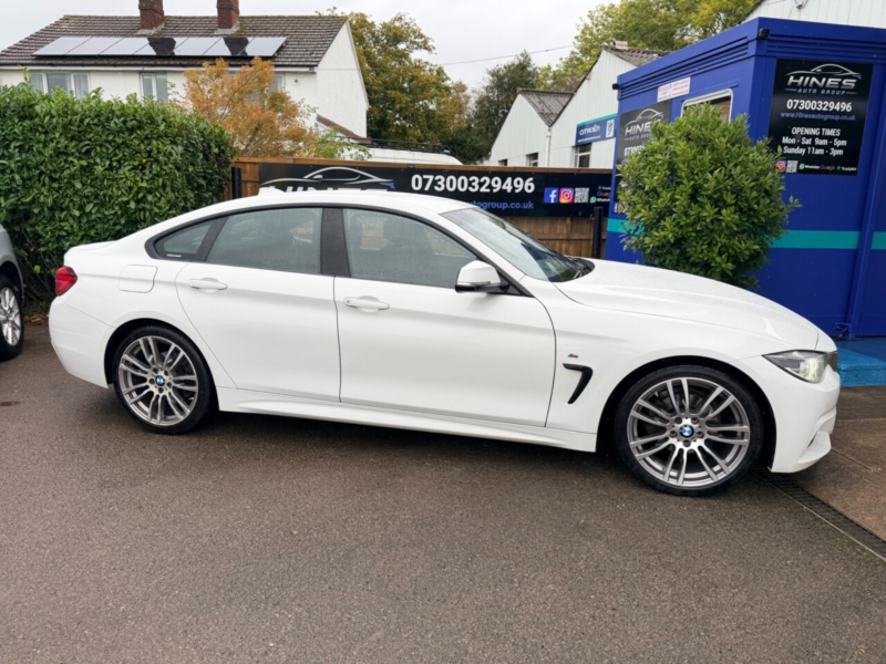 2019 BMW 4 Series Gran Coupe 2.0 420i Gpf M Sport Hatchback 5dr Petrol Manual Euro 6 (s/s) (184 Ps) in White — image 1