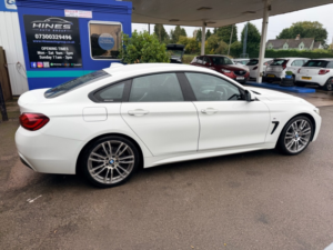 2019 BMW 4 Series Gran Coupe 2.0 420i Gpf M Sport Hatchback 5dr Petrol Manual Euro 6 (s/s) (184 Ps) in White — image 2