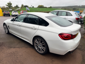 2019 BMW 4 Series Gran Coupe 2.0 420i Gpf M Sport Hatchback 5dr Petrol Manual Euro 6 (s/s) (184 Ps) in White — image 4