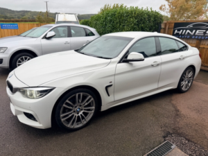2019 BMW 4 Series Gran Coupe 2.0 420i Gpf M Sport Hatchback 5dr Petrol Manual Euro 6 (s/s) (184 Ps) in White — image 5