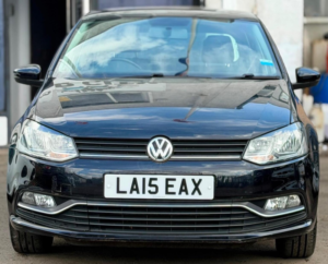 2015 Volkswagen Polo 1.2 Tsi Bluemotion Tech Se DSG Euro 6 (s/s) 5dr in Black — image 5