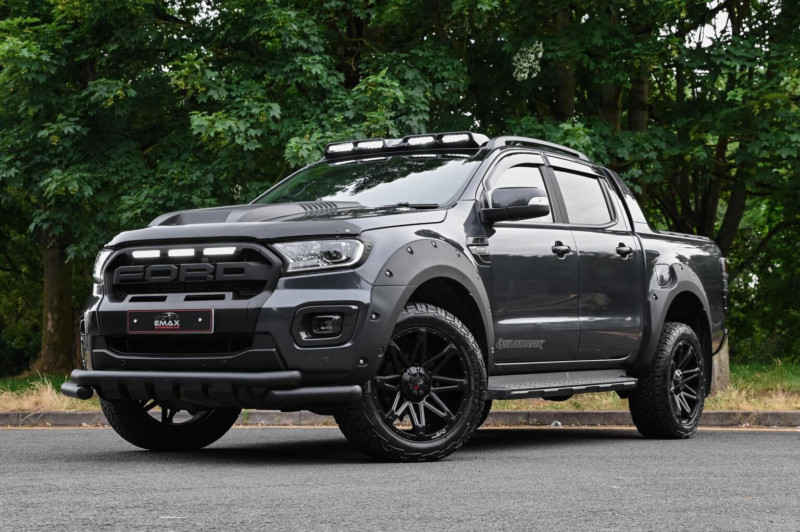 2022 Ford Ranger 2.0 Ecoblue Wildtrak Auto 4WD Euro 6 (s/s) 4dr in Grey — image 1