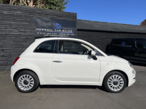 2016 Fiat 500 1.2 500 My17 1.2 69hp Lounge in White — image 2