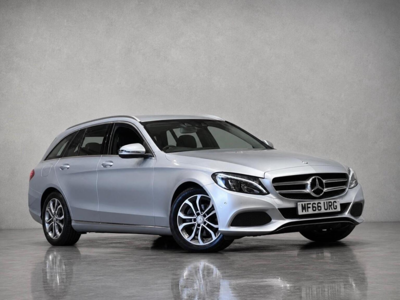 2016 Mercedes-Benz C Class 1.6 C200d Sport G-Tronic+ Euro 6 (s/s) 5dr in Silver — image 1