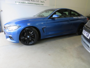2014 BMW 4 Series 2.0 420d M Sport Euro 6 (s/s) 2dr in Blue — image 3