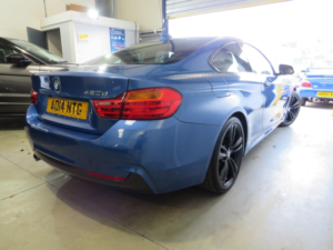 2014 BMW 4 Series 2.0 420d M Sport Euro 6 (s/s) 2dr in Blue — image 6