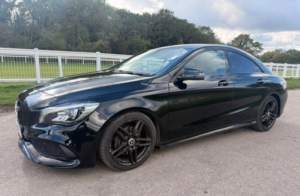 2017 Mercedes-Benz Cla 1.6 Cla180 Amg Line Coupe 7g-Dct Euro 6 (s/s) 4dr in Black — image 4