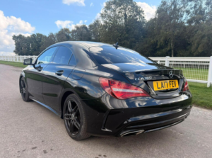 2017 Mercedes-Benz Cla 1.6 Cla180 Amg Line Coupe 7g-Dct Euro 6 (s/s) 4dr in Black — image 5